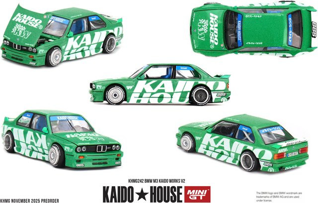 MINIGT Kaido House BMW M3 Toyota AE86, Automodell, 1/64, ab 18 Jahren - Bild 1