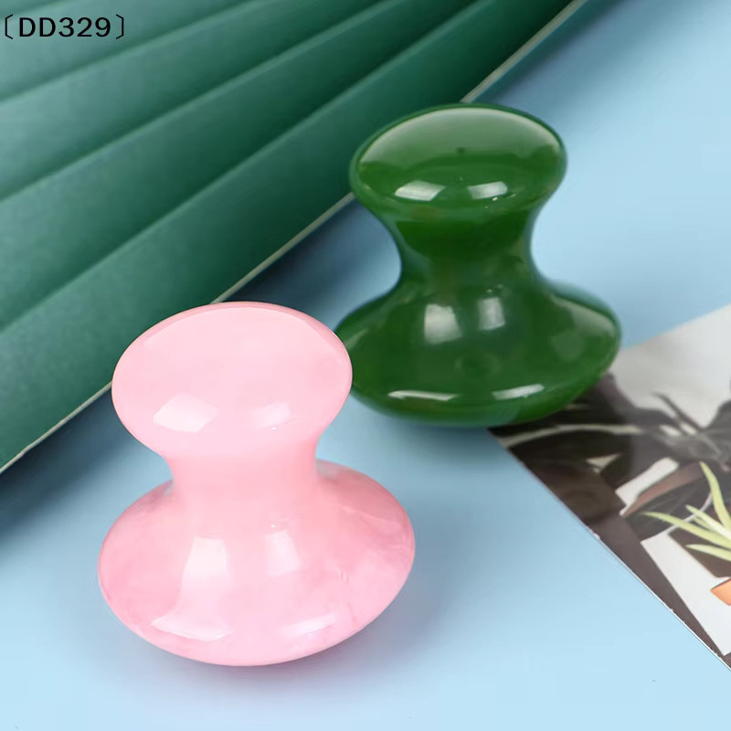 JETTING Gua Sha Massagegerät aus Rosenquarz, Gesicht, Körper, Füße, Unisex - Bild 2