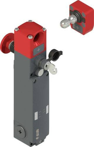 Pizzato Elettrica Sicherheitsschalter NG 2D6D611A-F31K110LP60, Farbe: Rot, Betriebsspannung: 24 V/DC, B/H/T: 40,4 x 233,5 x 49 mm - Bild 1
