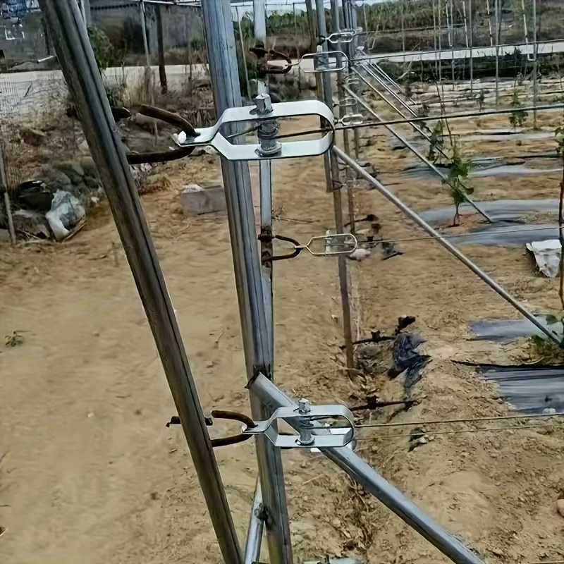 5 Stück Drahtspanner aus galvanisiertem Metall in Silber als verstellbares Kabel- und Zaunzieher-Werkzeug für Widerhaken, Gewächshäuser und Weinreben - Bild 4