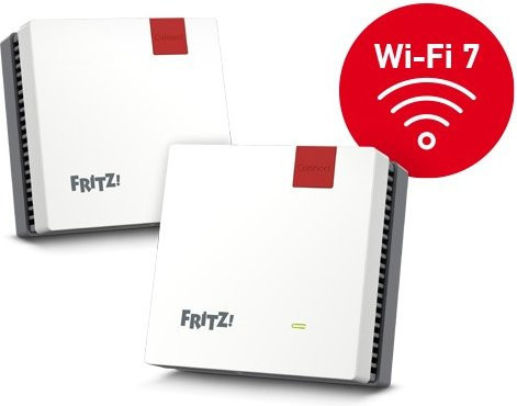 AVM FRITZ!Mesh Set 1700 2er-Set Dual-Band WLAN Repeater mit Ethernet/LAN und Wi-Fi Unterstützung - Bild 1