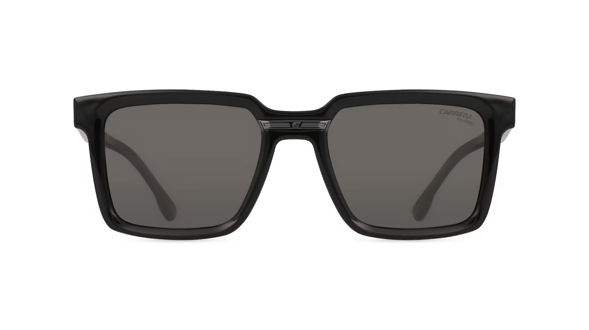 Carrera VICTORY C Sonnenbrille, Vollrand, Quadratisch, Kunststoff, Herren, schwarz, grau - Bild 1