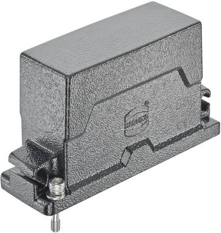 HARTING Tüllengehäuse 19 40 524 0513 19405240513 aus Edelstahl in Schwarz - Bild 1