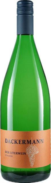 Dackermann Weißwein Scheurebe 2025, Rheinhessen, trocken, 1,0 l - Bild 1