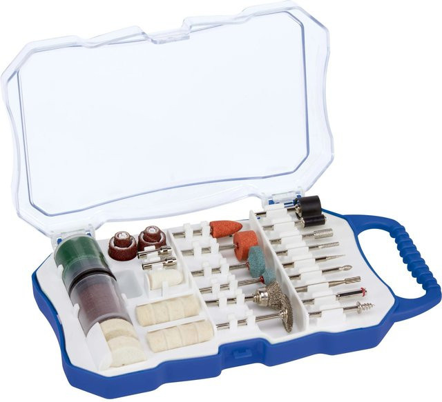 LUX-TOOLS Minitool-Set 60-teilig in Blau - Bild 1