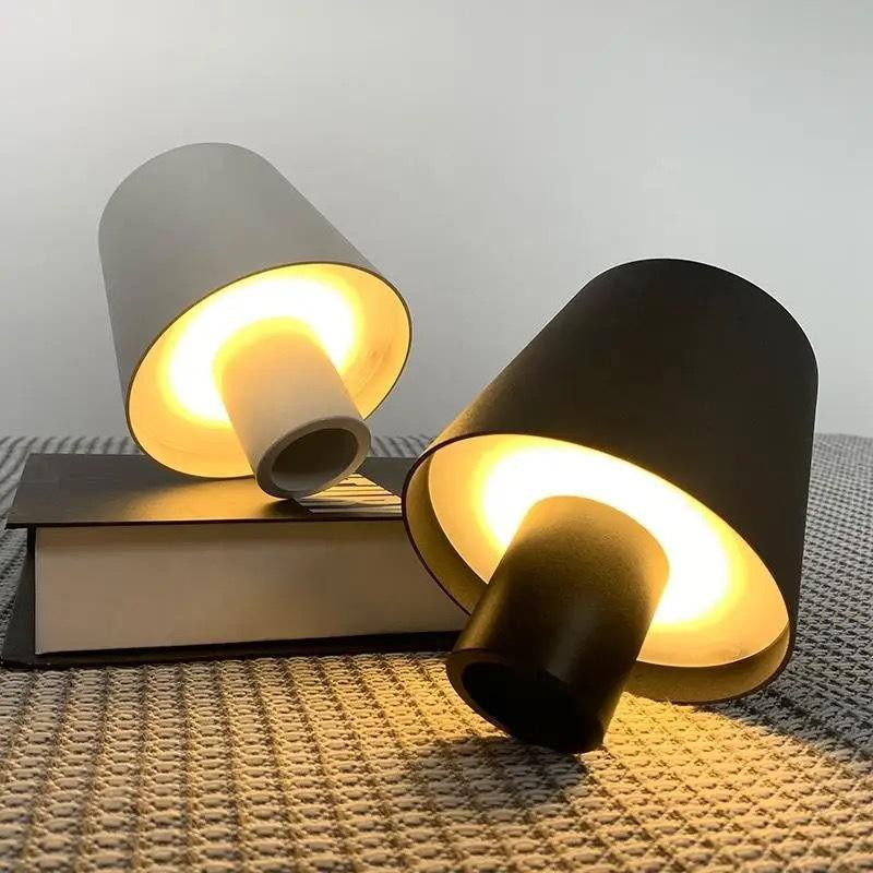 YJMP Super Lighting Kabellose LED-Weinflaschenlampe in Weiß mit Touch-Steuerung, stufenlosem Dimmen und 3 Farbmodi als tragbare Tischlampe für Bar und Party-Dekor - Bild 6