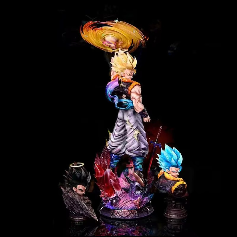 Bandai Cloud Rise Wujita Dreiköpfige Drachenfigur Handgefertigtes Anime-Modell als Desktop-Ornament - Bild 3
