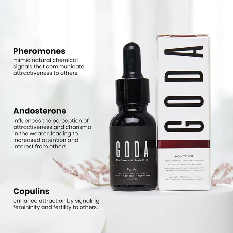GODA The Sense Of Seduction Allure Ölparfum mit Pheromonen, Damen - Bild 5