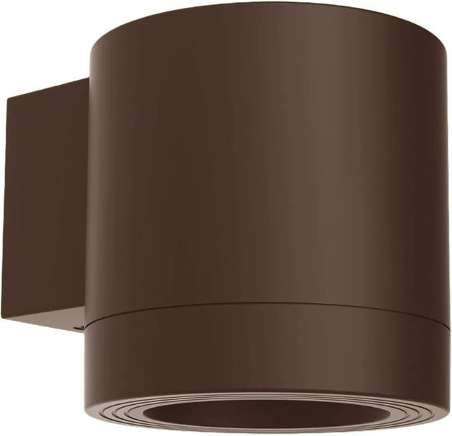 Philips Outdoor-Wandleuchte Fylx in Braun aus Aluminium mit E27 Fassung, B/H/T: 9 x 11,6 x 8,9 cm - Bild 1