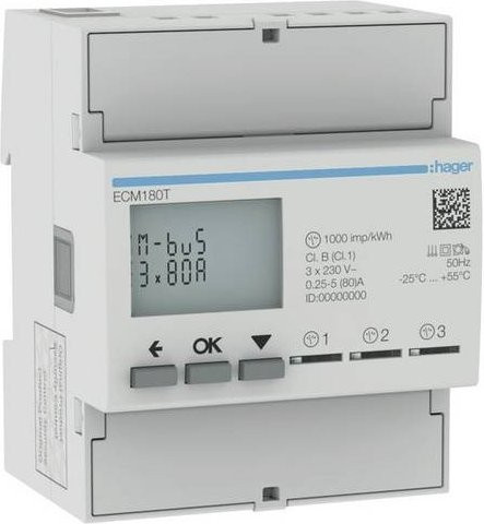 Hager ECM180D Wechselstromzähler - Bild 1
