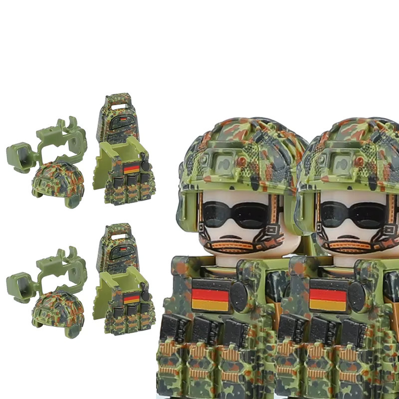 Semalam Moderne Spezialeinheiten Deutschland Figuren Bausteine, Soldat, ab 14 Jahren - Bild 4