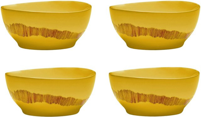 Serax Feast Schüssel S 4er Set Gelb - Bild 1