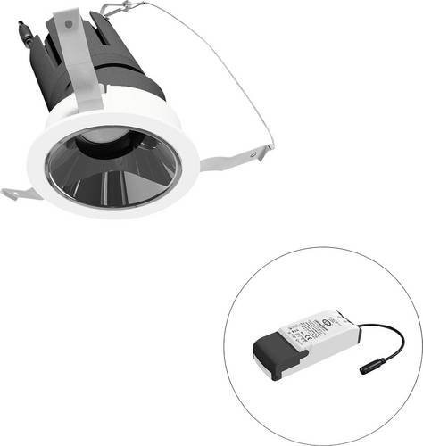 EVN LED-Deckenstrahler F01R11AM1340L15P in Weiß, dimmbar und verstellbar - Bild 1