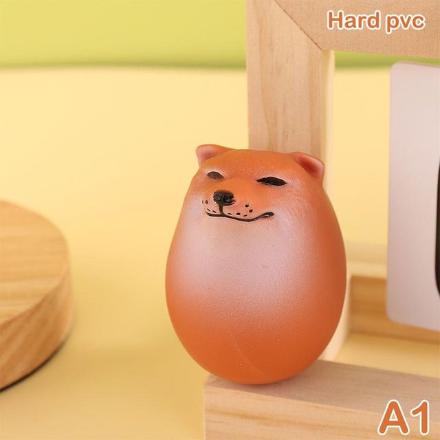 BC Pet Supplies Shibako Hunde-Ei DIY-Bausatz Shiba Inu Schreibtischdekoration in Orange - Bild 1