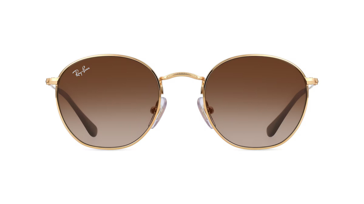 Ray-Ban RJ9572S Kinder-Sonnenbrille Vollrand, quadratisch, Metall, gold - Bild 1