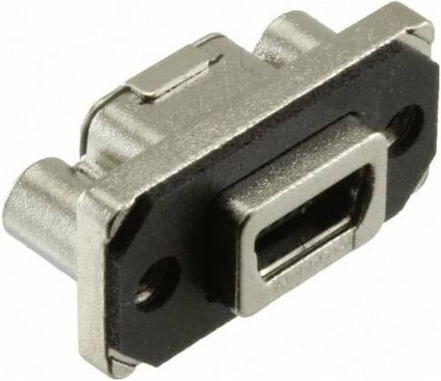 Amphenol MUSBB15130 Micro-USB Kabel in Silber - Bild 1