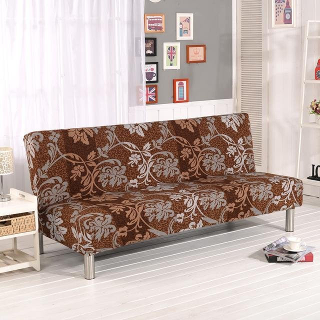 S-EMIGA Elastischer Sofa-Bettbezug mit geometrischem Design, rutschfester Baumwoll-Polyester-Stretch-Schonbezug für dein Sofa, Größe: 160 cm - 180 cm - Bild 1