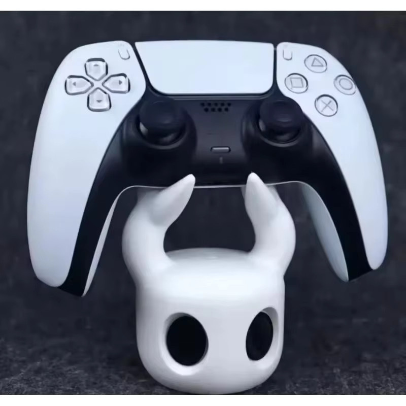 TECTINTER Universal Game Controller Ständer im Hollow Knight Design für PS4, PS5, Switch und Xbox Gamepad, Farbe: Weiß - Bild 1