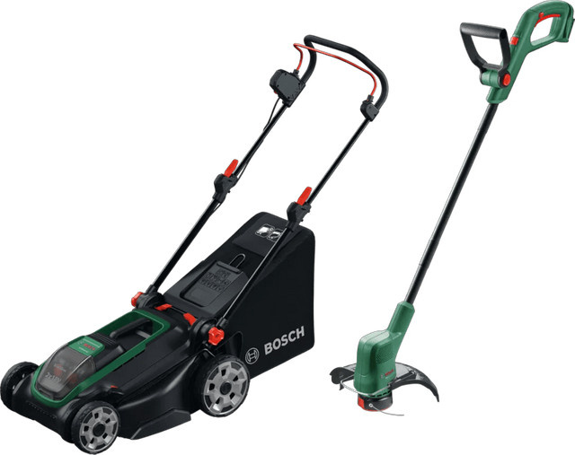 Bosch Rasenmäher Rotak 18V-43 und Trimmer Easygrasscut 18 Set ohne Akku aus der Bosch POWER FOR ALL 18V Serie - Bild 1