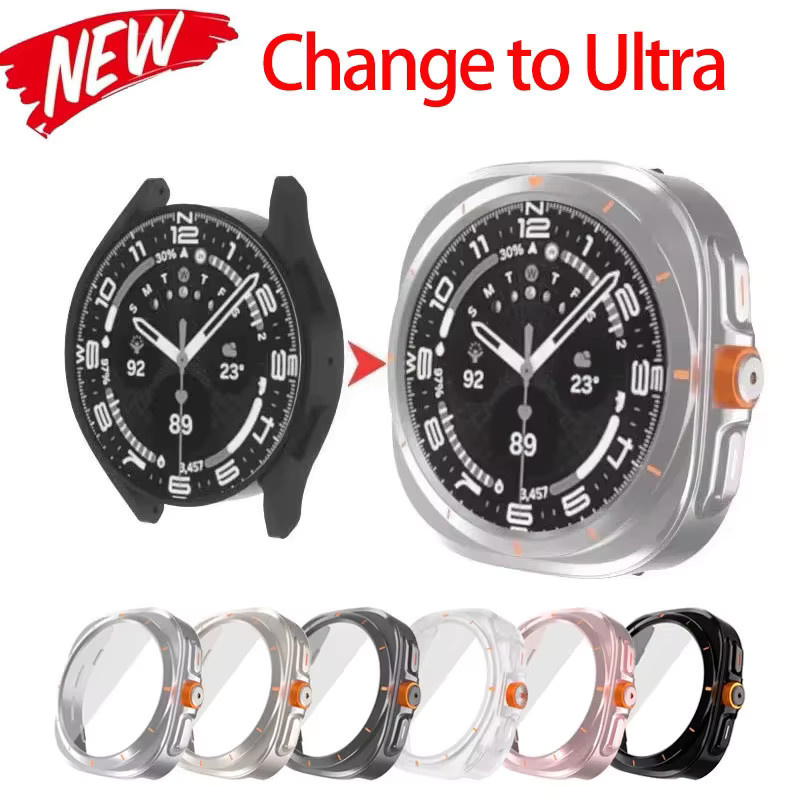 Displayschutzfolie aus gehärtetem Glas für Samsung Galaxy Watch 7 6 40 mm 44 mm - Bild 2