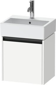 Duravit Waschtischunterschrank Ketho.2 in Weiß mit einer Tür, wandmontiert, B/T/H: 43,4 x 33,8 x 44 cm - Bild 1