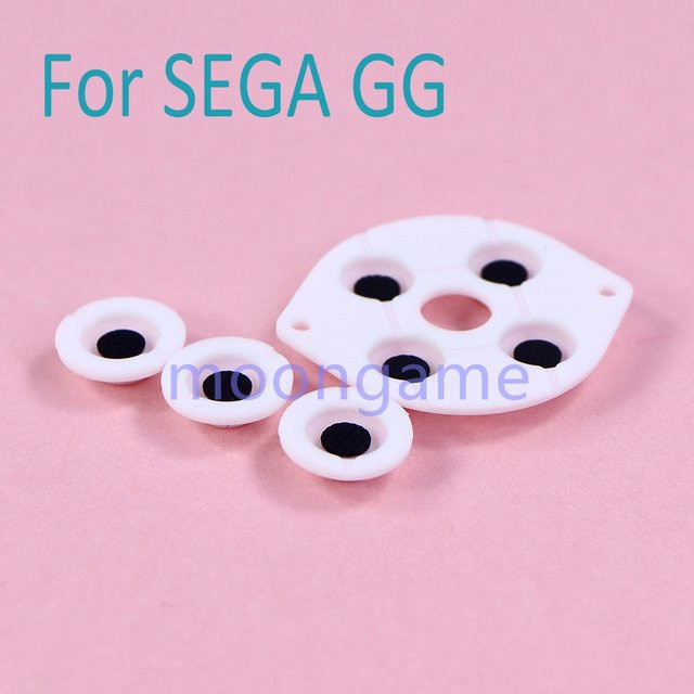 Ersatz Leitfähige Gummi Pads für SEGA GG Gehäuse in Grau - Bild 1