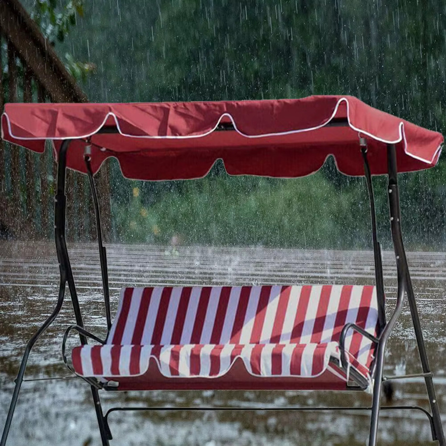 HiMISS Wasserdichtes Ersatzdach für Gartenschaukel, Winddichte Dachabdeckung für Terrassenstühle auf Terrasse oder Balkon - Bild 3