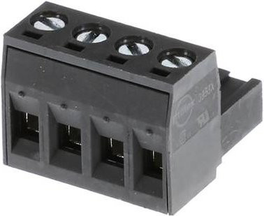 Molex Printklemme 395300004 mit 4 Polen in Schwarz - Bild 1