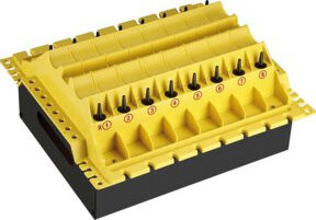 BGS Systemablage für Zylinderkopf-Reparatur in Gelb, B/T/H: 45,0 x 26,0 x 2,7 cm - Bild 1