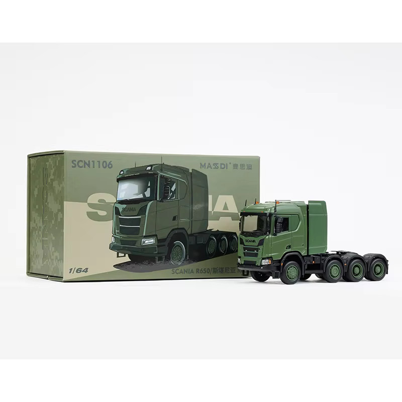 MASSDI R650 R500 Sattelzugmaschine Liberate The CA30, LKW Legierungsautomodell, 1:64 Maßstab - Bild 3