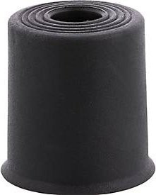 Wagner Boden- und Wandtürstopper Vulkano Medium Schwarz zum Schrauben, Durchmesser: 35 mm, Höhe: 34 mm - Bild 2