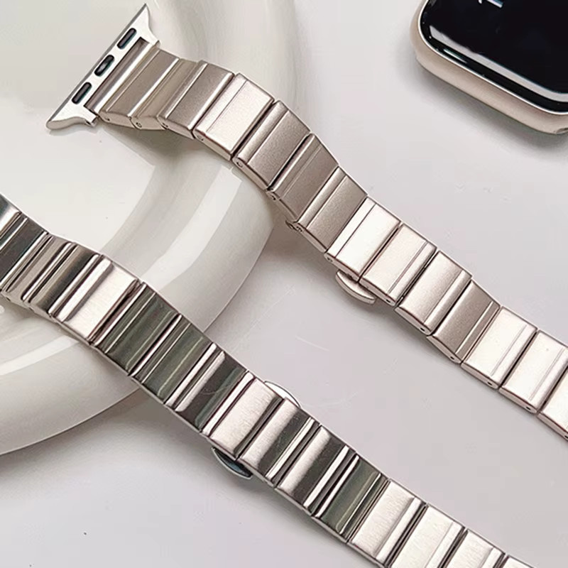 jansin Uhrenarmband Edelstahl, Silber, Damen - Bild 2