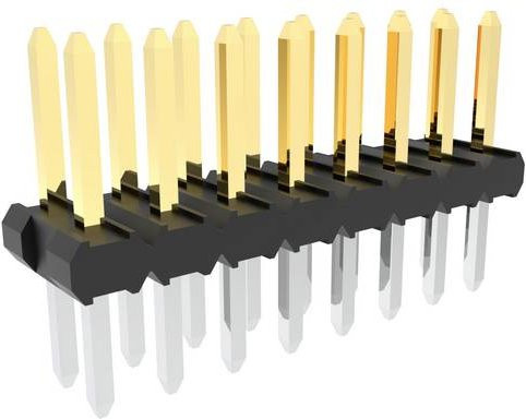 Amphenol Stiftleiste Standard 57102-F08-08ULF in Gold - Bild 1