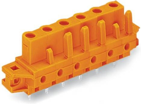 WAGO 232-767/031-000 Federleiste in Orange, 25 Stück - Bild 1