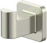 LENZ Handtuch-Haken VENT aus Stahl in Nickel-matt, Farbe Silber, Montageart: Bohren - Bild 1