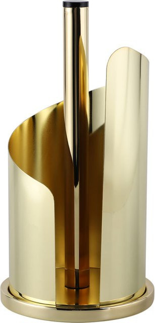 ECHTWERK Küchenrollenhalter aus Edelstahl in Gold, freistehend und rutschfest, B/T/H: 16 x 33 x 33 cm - Bild 1