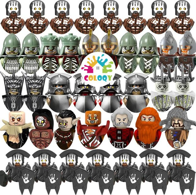 GSF Ork-Krieger, Mini-Modelle, Bausteine, Fantasy, Kunststoff, Bunt / Mehrfarbig - Bild 1