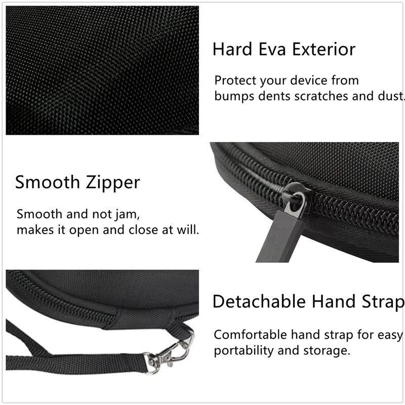 Schutzhülle für Logitech MX Master 3S Advanced Wireless Mouse, Hard Case Aufbewahrungstasche in Schwarz - Bild 3
