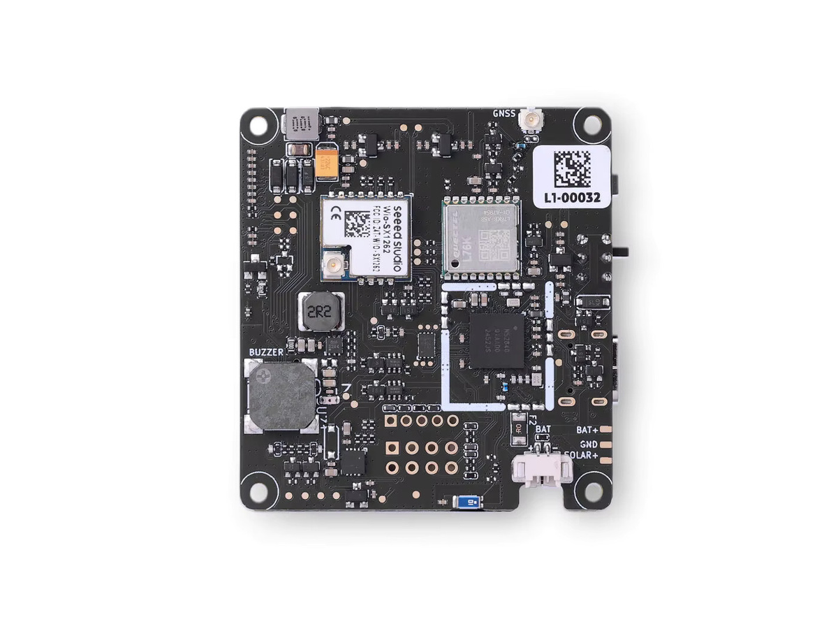 Seeed Studio Wio Tracker L1 Meshtastic Node mit 1,3 Zoll OLED, LoRa, nRF52840 und GPS in Schwarz - Bild 2