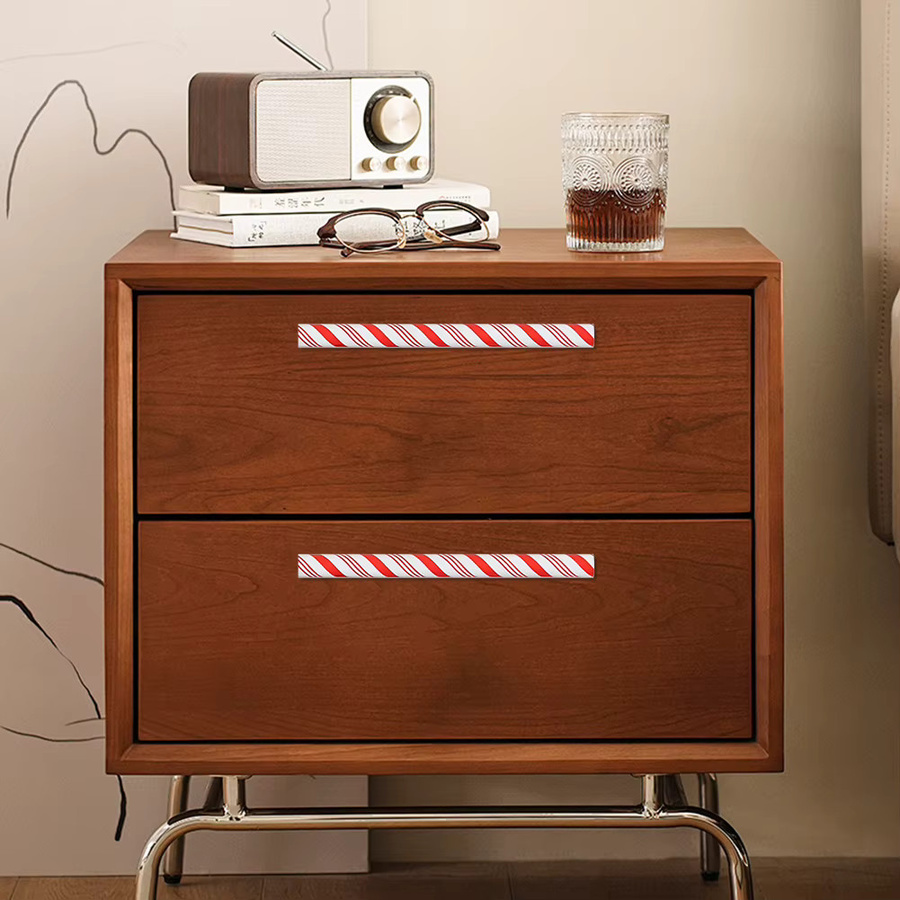 APWIKOGER Weihnachts Pfefferminzknopf-Abdeckungen als dekorative Türgriffabdeckungen für Schrank und Kommode - Bild 3