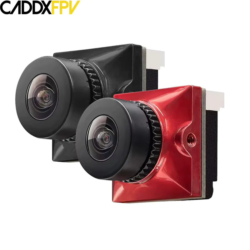 Caddx Ratel 2 V2 FPV-Kamera mit 2,1mm Objektiv, Super WDR und umschaltbarem NTSC/PAL Format für FPV-Renndrohnen, Schwarz, 19 x 19 mm - Bild 2