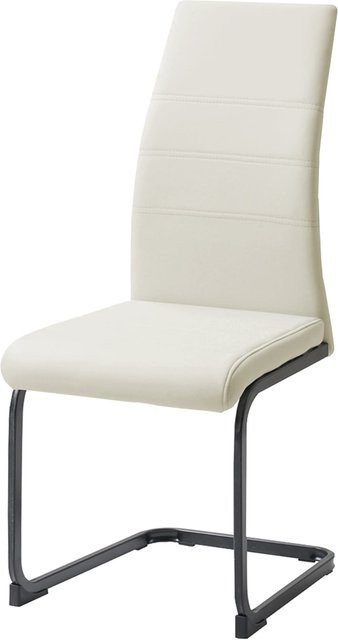HTI-Living Schwingstuhl SallyP in Beige aus Kunstleder und Metall - Bild 1