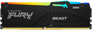 Kingston FURY Beast RGB DDR5 RAM Speichermodul, 8 GB, 5600 MHz, Schwarz (KF556C36BBEA-8) - Bild 1