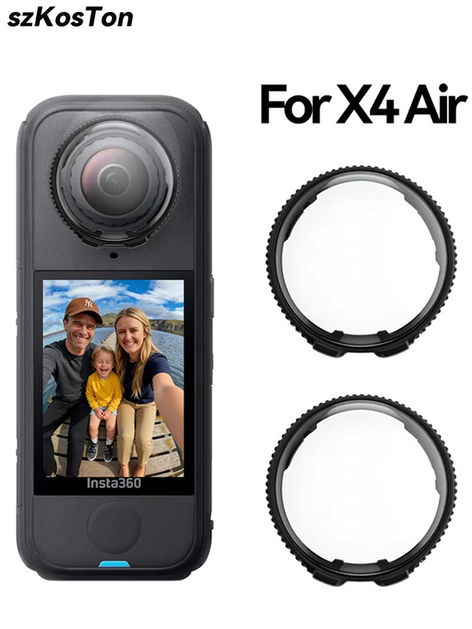 Insta360 Objektivschutz für Insta360 X4 Air, transparent, wasserdicht und stoßfest - Bild 7