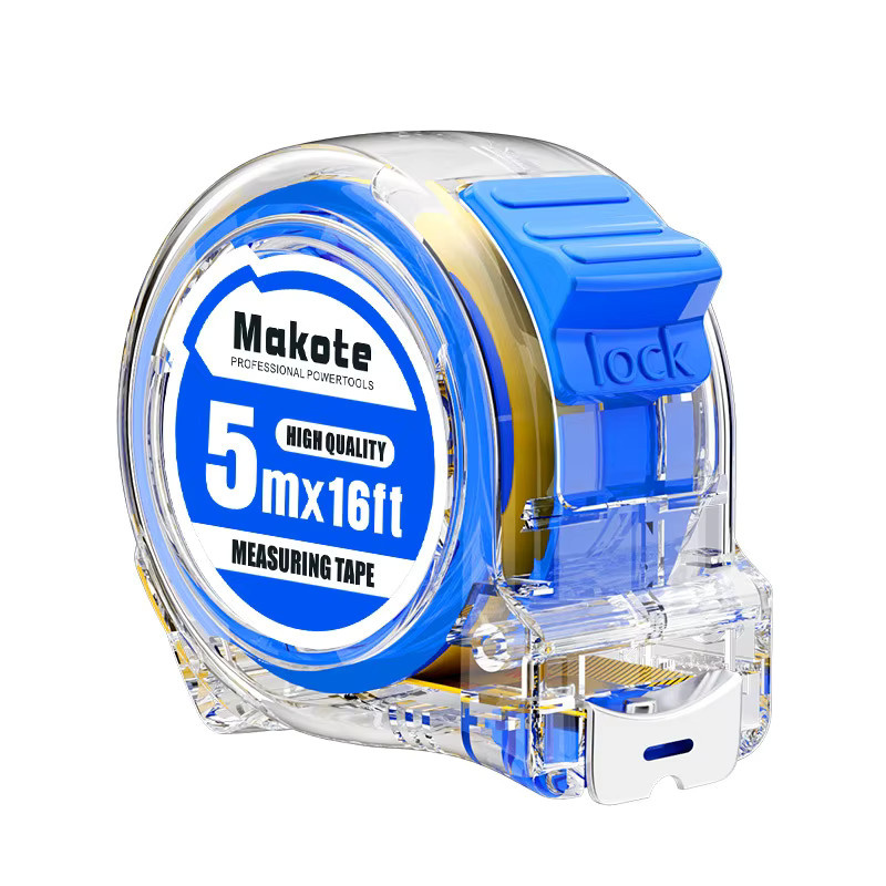 YTYIN Edelstahl-Maßband in Blau für Holzarbeiten und Haushalt - Bild 4