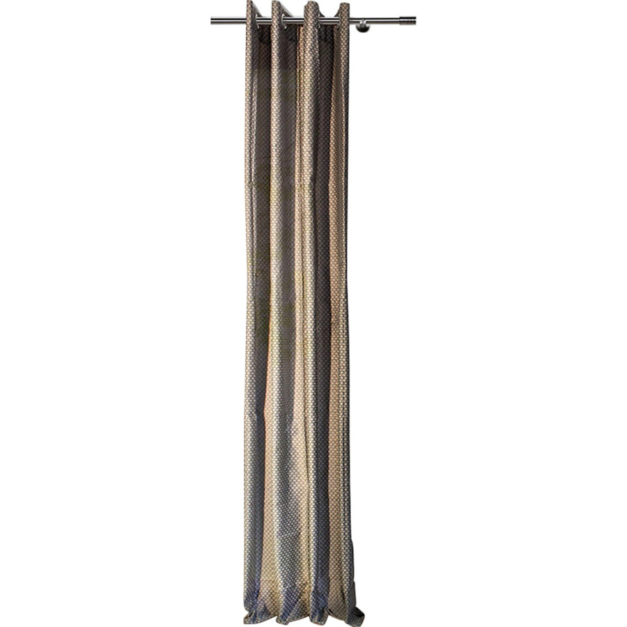 Mydeco Ösenschal Dot in Taupe und Beige, halbtransparent, B: 300 cm x H: 135 cm - Bild 2