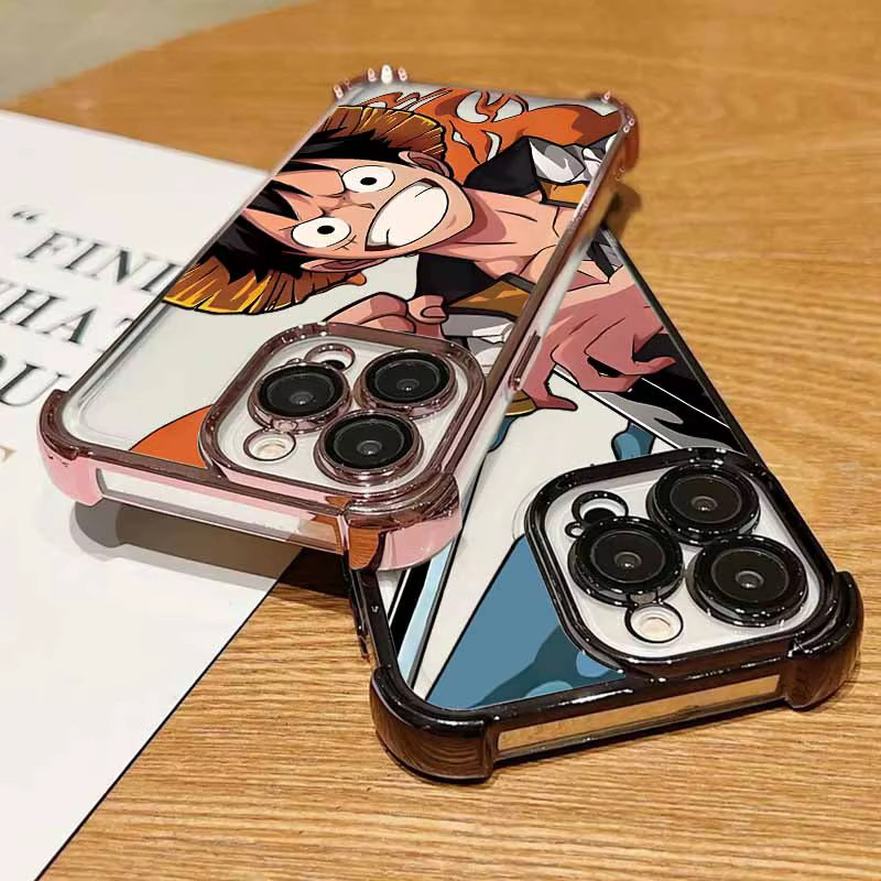 Anime One Piece Silikon Schutzhülle für Google Pixel 10 9 9A 8 8A 7 7A Pro XL 5G Multicolor - Bild 2