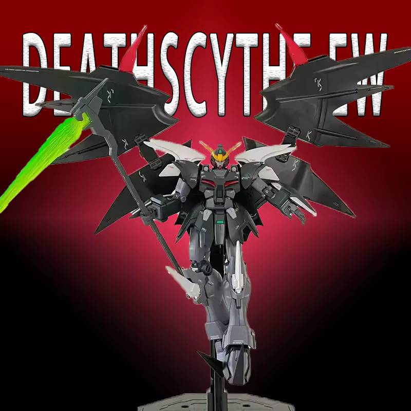 Bandai Deathscythe Ew Xxxg-01d2, Modell Kit, 1:144, Schwarz - Bild 2