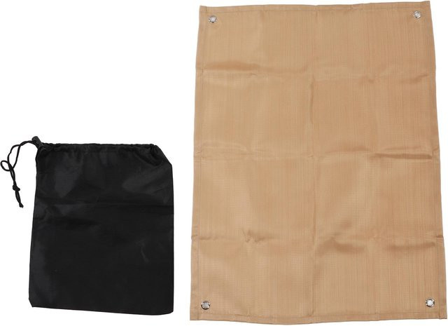 Fishine Feuerfeste Faserdecke zur Wärmedämmung in Beige, B x H: 100 x 80 cm - Bild 1