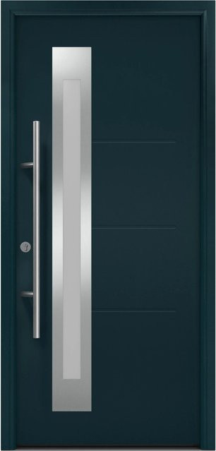 EcoStar Haustür Isopro IP 780S in Anthrazitgrau mit Anschlag Links, B: 110 cm, H: 210 cm - Bild 1